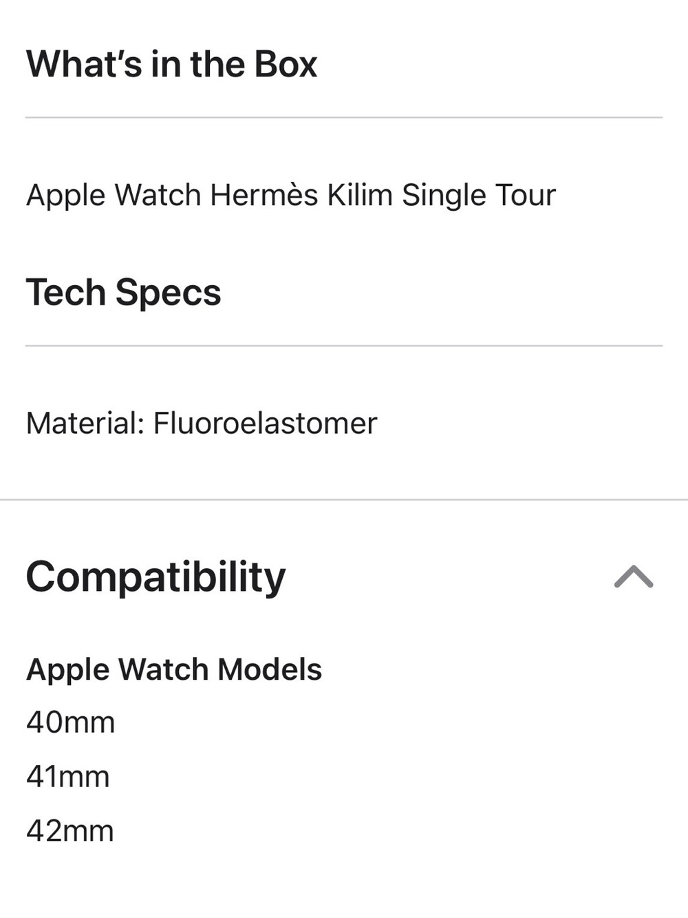 NWT - Authentic Apple Watch Hermès Kilim Band - Picture 8 of 11